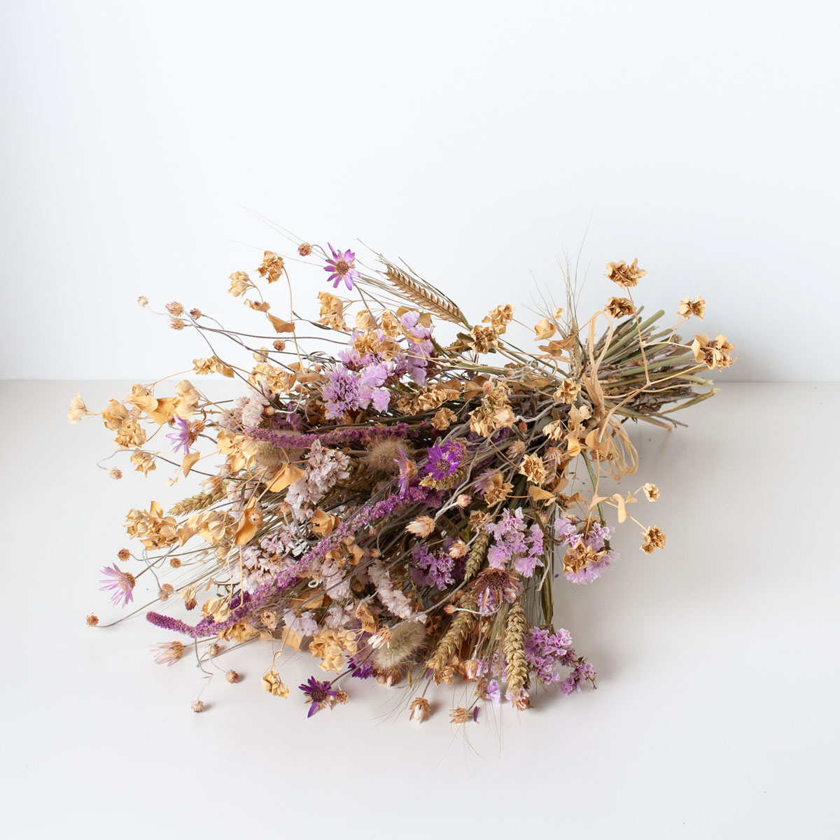Brautstrauß Trockenblumen Lilac
