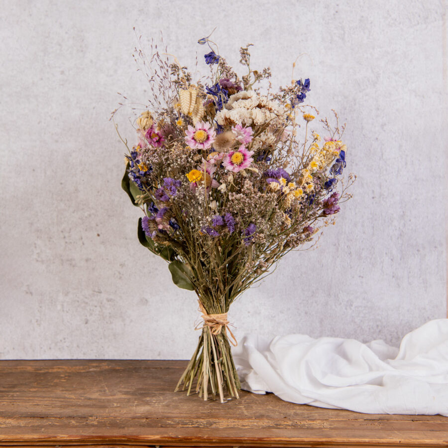 Brautstrauß Trockenblumen Blumenliebe