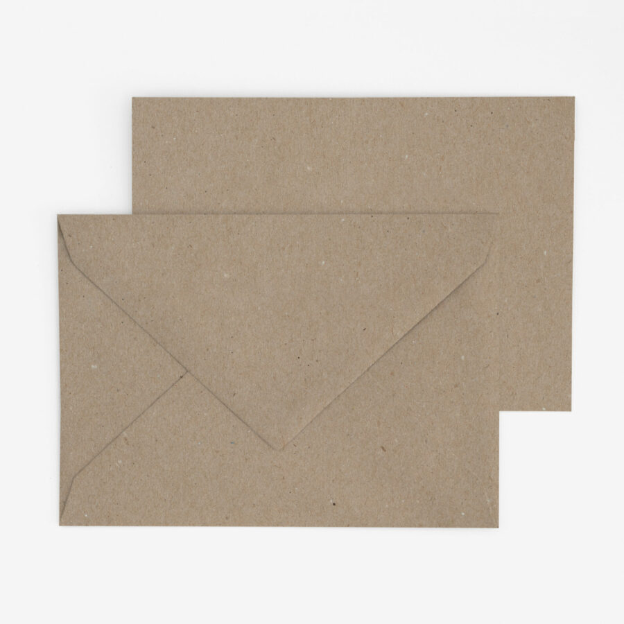 Briefumschläge B6 Kraftpapier