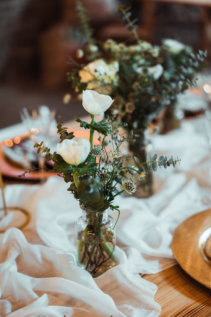 Nachhaltige Hochzeit: Deko